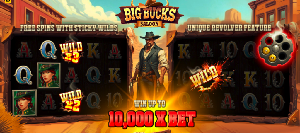 Игровой автомат Big Bucks Saloon