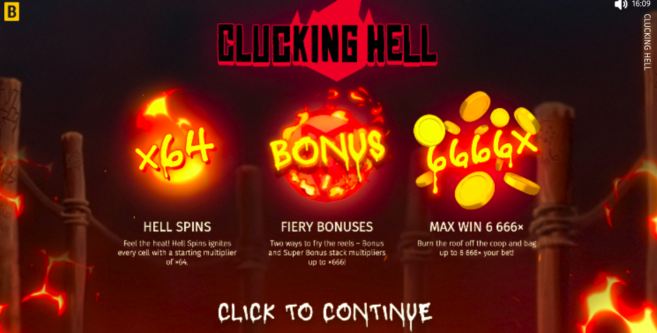 Игровой автомат Clucking Hell