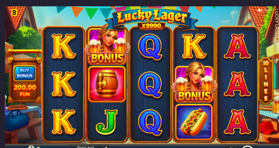 Игровой автомат Lucky Lager x9990